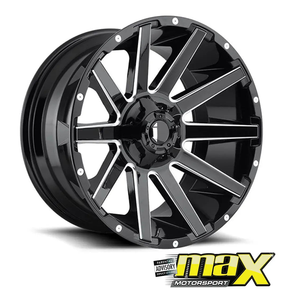 17 Inch Mag Wheel - MX1041-17 Bakkie Wheels (6x139.7 PCD) Max Motorsport