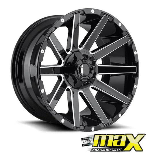 17 Inch Mag Wheel - MX1041-17 Bakkie Wheels (6x139.7 PCD) Max Motorsport