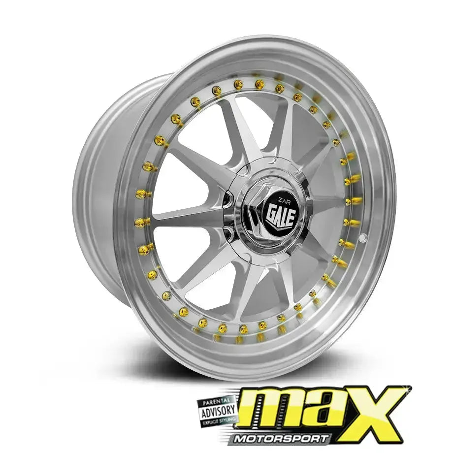 17 Inch Mag Wheel - MX1214-G7 Gale Ewing Style Wheel (4x100 / 5x100 PCD) Max Motorsport