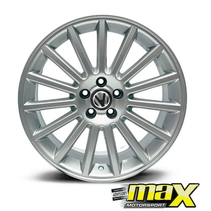 17 Inch Mag Wheel - MX1690 R32 Style Wheel - 5x100 PCD Max Motorsport