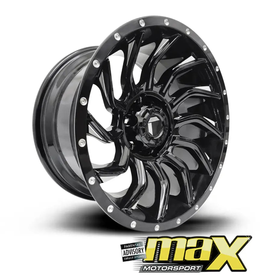 17 Inch Mag Wheel - MX192-17 Concave Bakkie Wheels (6x139.7 PCD) Max Motorsport