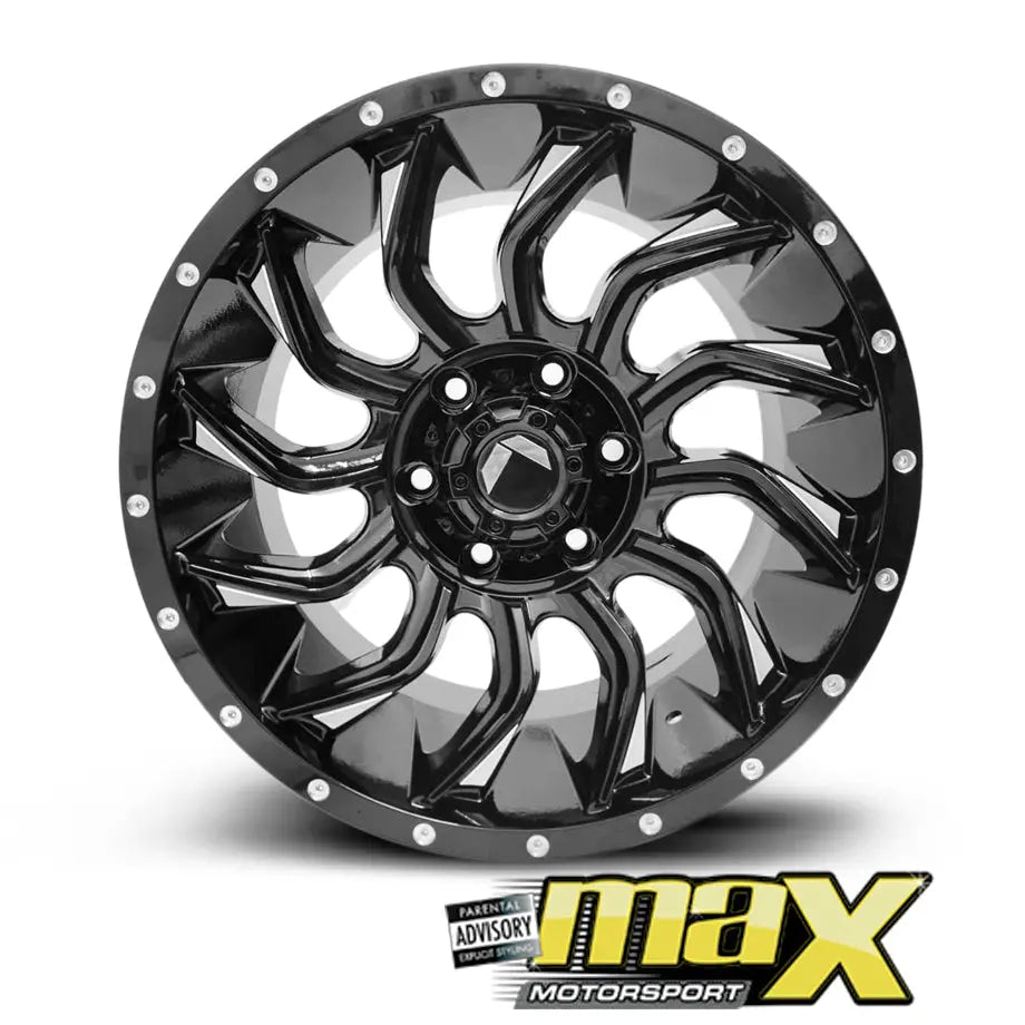 17 Inch Mag Wheel - MX192-17 Concave Bakkie Wheels (6x139.7 PCD) Max Motorsport