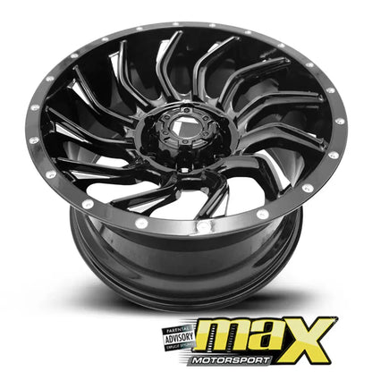 17 Inch Mag Wheel - MX192-17 Concave Bakkie Wheels (6x139.7 PCD) Max Motorsport