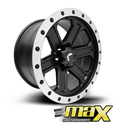 17 Inch Mag Wheel - MX224-17 Bakkie Wheels (6x139.7 PCD) Max Motorsport