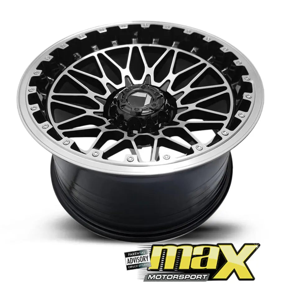 17 Inch Mag Wheel - MX228-17 Concave Bakkie Wheels (6x139.7 PCD) Max Motorsport