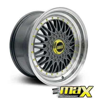 17 Inch Mag Wheel - MX2604-17NW RS Style Wheel - 4x100 / 5x100 PCD (Narrow & Wide) Max Motorsport