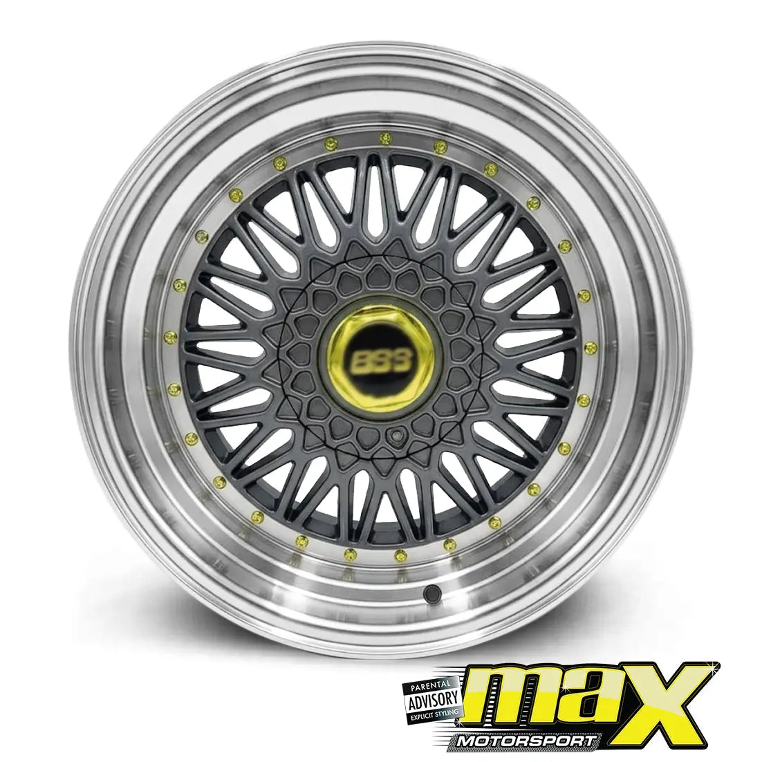 17 Inch Mag Wheel - MX2604-17NW RS Style Wheel - 4x100 / 5x100 PCD (Narrow & Wide) Max Motorsport