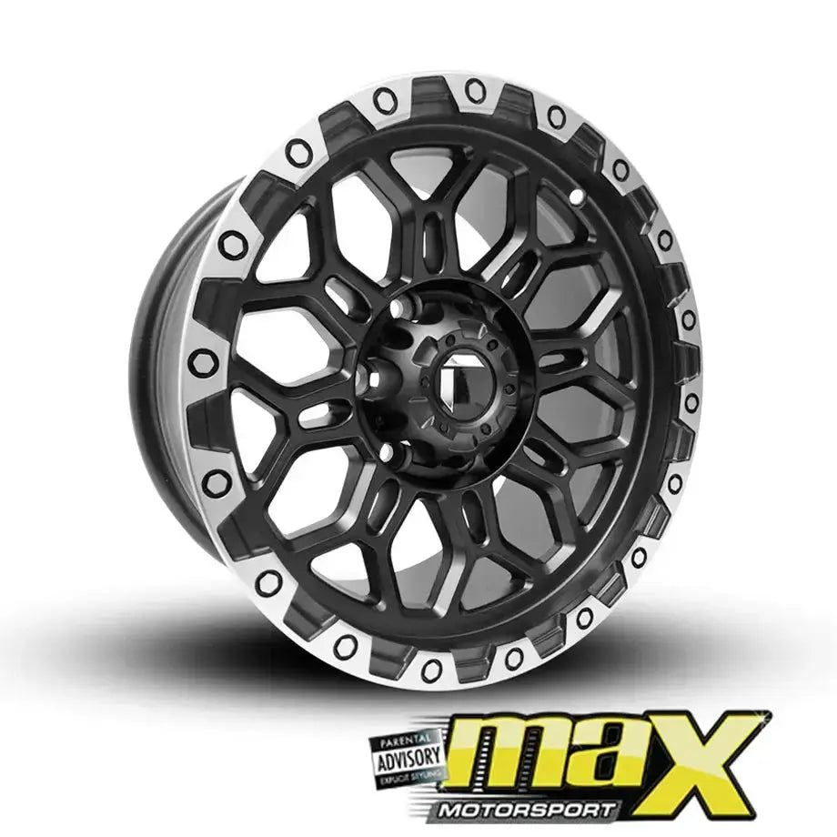 17 Inch Mag Wheel - MX317-17 Bakkie Wheels (6x139.7 PCD) Max Motorsport