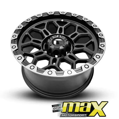 17 Inch Mag Wheel - MX317-17 Bakkie Wheels (6x139.7 PCD) Max Motorsport