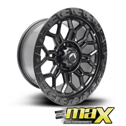 17 Inch Mag Wheel - MX317-17 Bakkie Wheels (6x139.7 PCD) Max Motorsport
