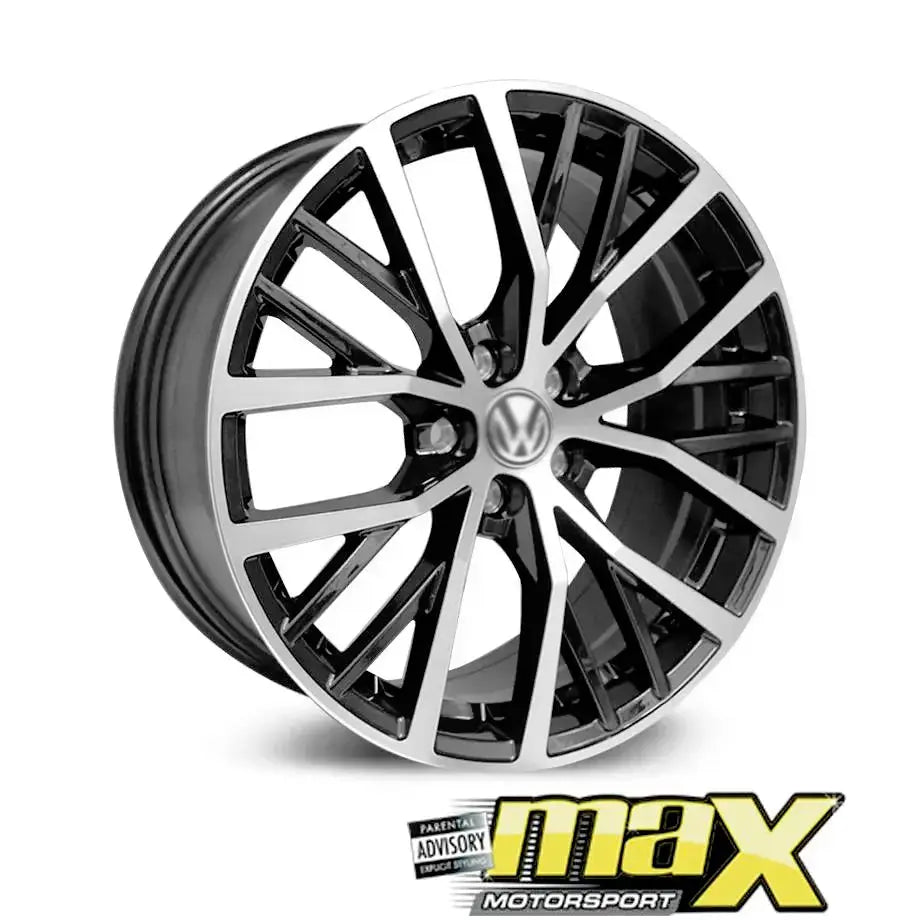 17 Inch Mag Wheel - MX5444 Golf 7 Santiago Style Wheel - 5x112 PCD Max Motorsport
