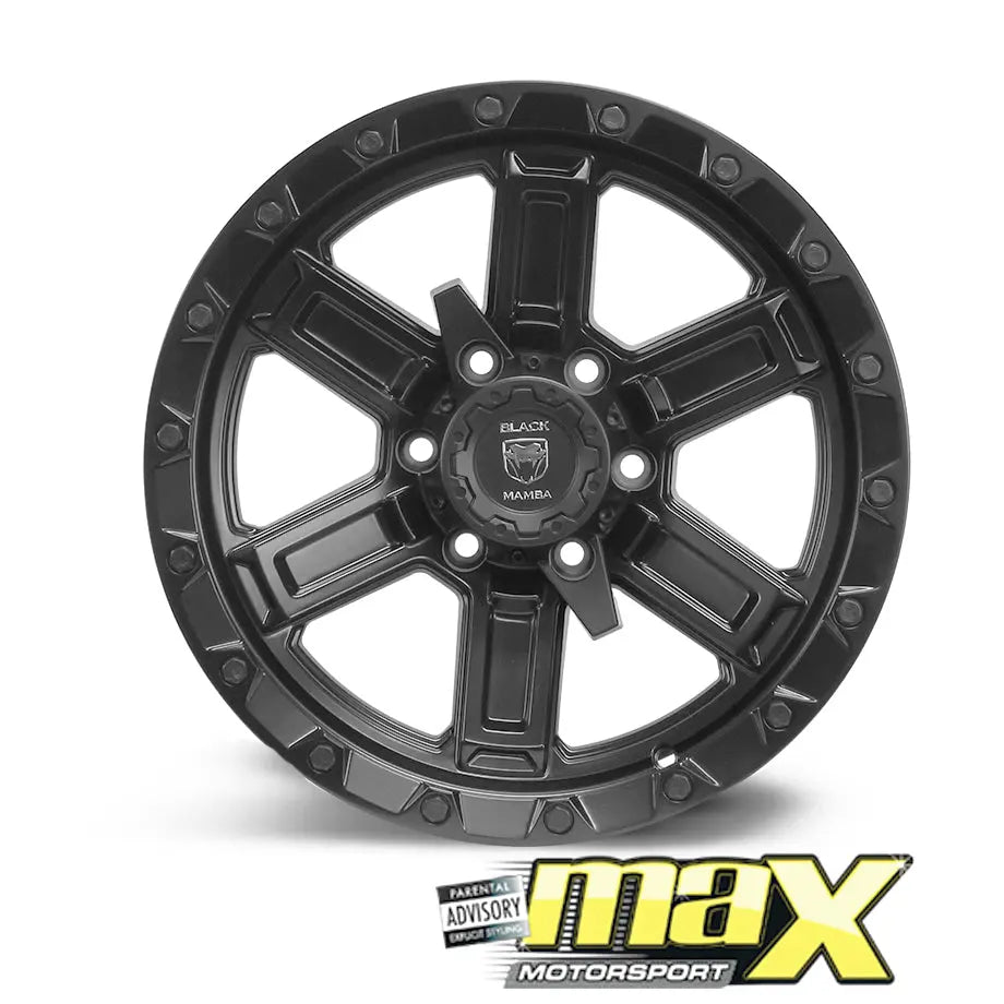17 Inch Mag Wheel - MX6668 Bakkie Wheel - (6x139.7 PCD) Max Motorsport