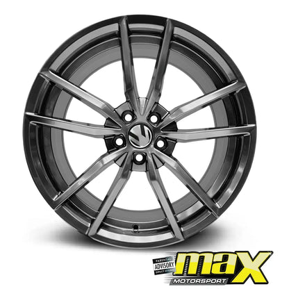 17 Inch Mag Wheel - MX7390 Pretoria Golf 7R Style Wheel - 5x100 PCD Max Motorsport