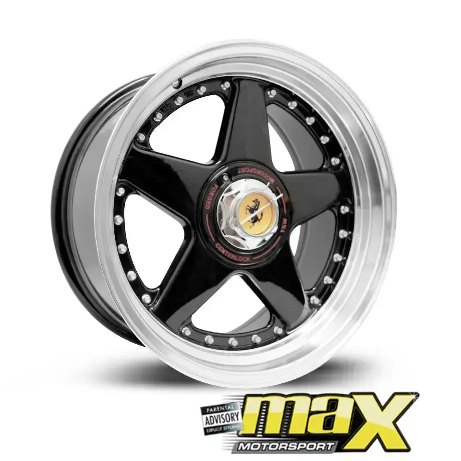 17 Inch Mag Wheel- MX7666R-NW Wheel 4x100 / 5x100 PCD (Narrow & Wide) Max Motorsport