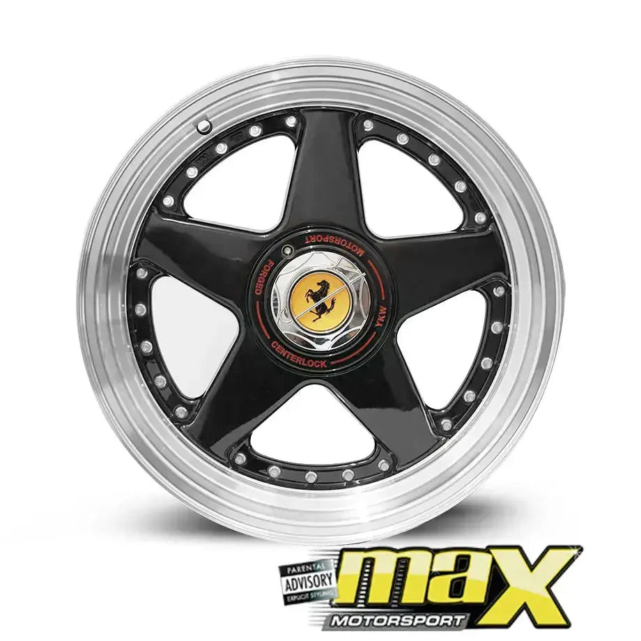 17 Inch Mag Wheel- MX7666R-NW Wheel 4x100 / 5x100 PCD (Narrow & Wide) Max Motorsport