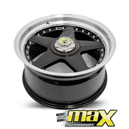 17 Inch Mag Wheel- MX7666R-NW Wheel 4x100 / 5x100 PCD (Narrow & Wide) Max Motorsport