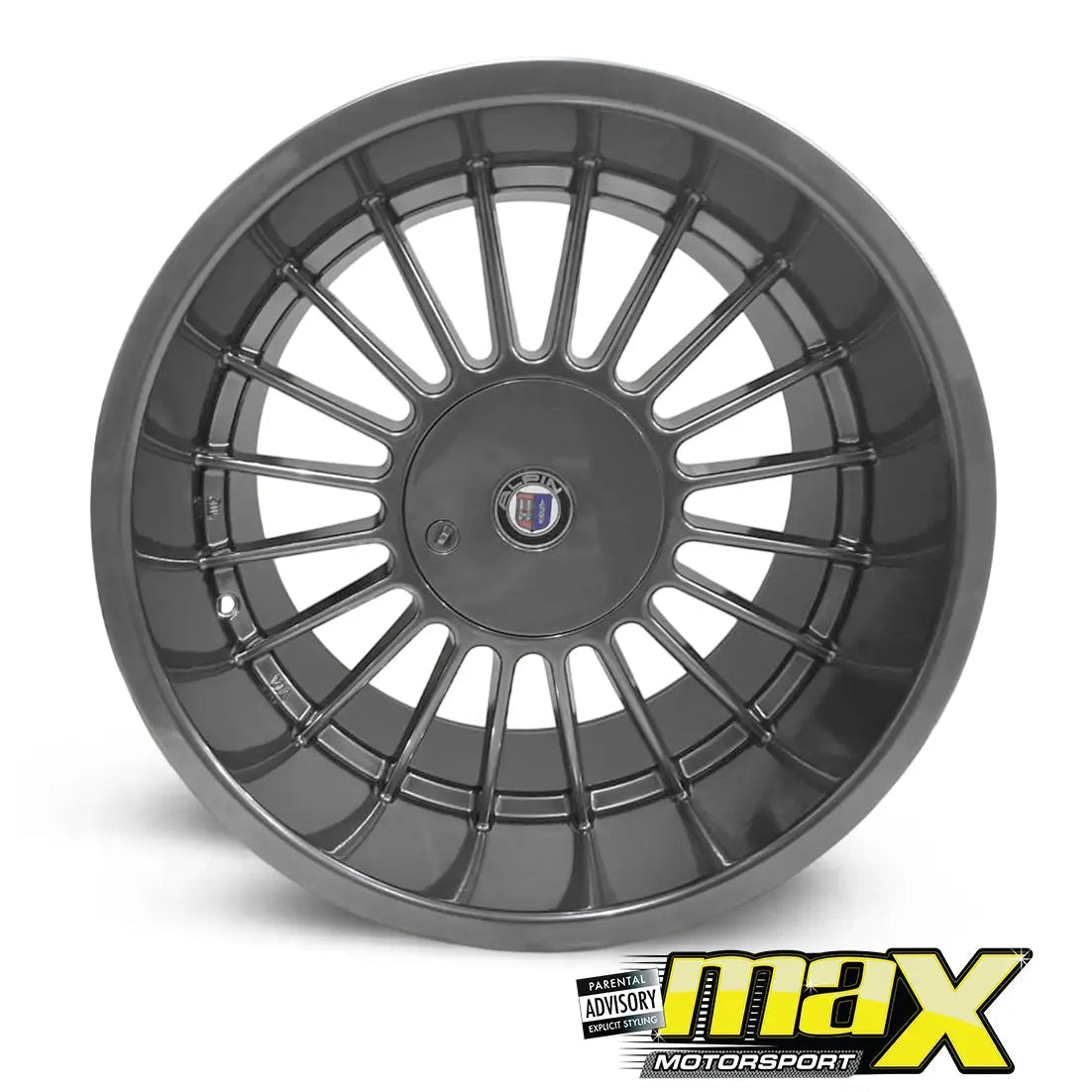 17 Inch Mag Wheel - MX7674-NW Alpin Style Wheel - 4x100 / 5x100 PCD  (Narrow & Wide) Max Motorsport
