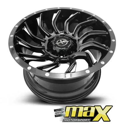 17 Inch Mag Wheel - MX8231 Concave Bakkie Wheel & Tyre Combo - 6x139.7 PCD Max Motorsport