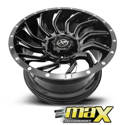 17 Inch Mag Wheel - MX8231 Concave Bakkie Wheels (6x139.7 PCD) Max Motorsport