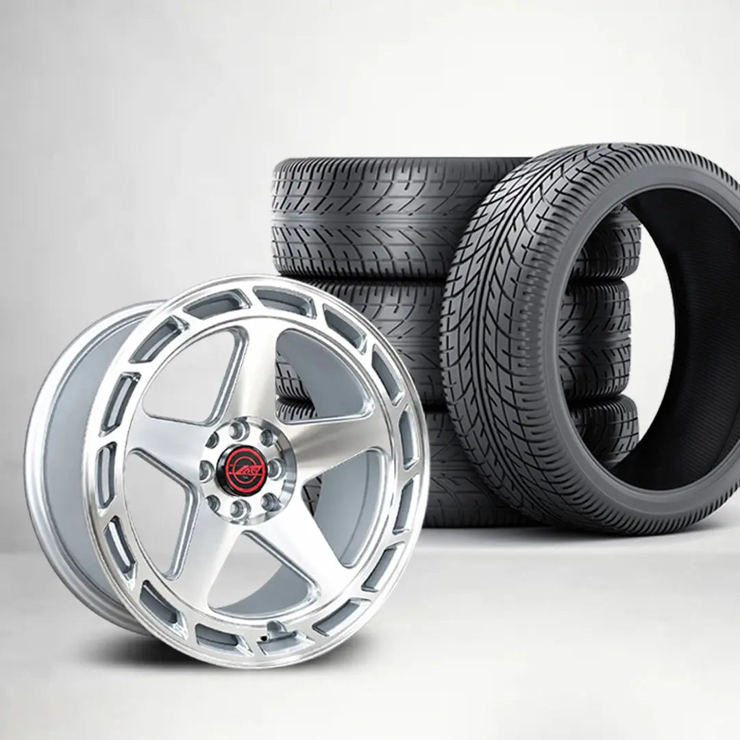 17 Inch Mag Wheel -  MX838 ACV.1 Concave Wheel Wheel & Tyre Combo - 4x100 / 4x114.3 PCD Max Motorsport