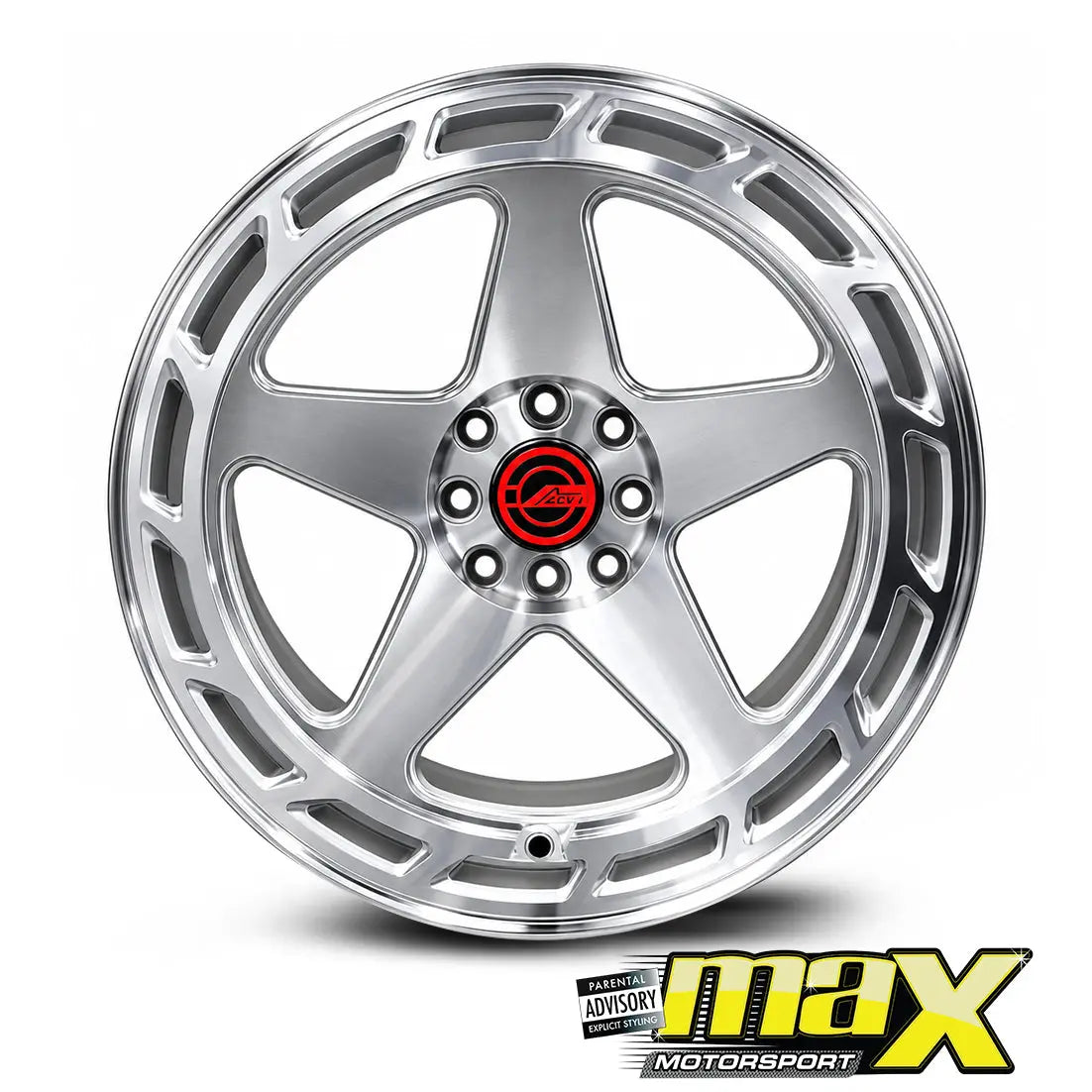 17 Inch Mag Wheel - MX838 ACV.1 Twist Wheel - 4x100 / 4x114.3 PCD Max Motorsport