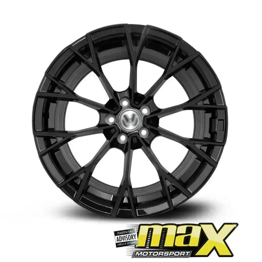 17 Inch Mag Wheel - MX8553-GB Golf 8.5 R Style Wheel - 5x100 PCD Max Motorsport