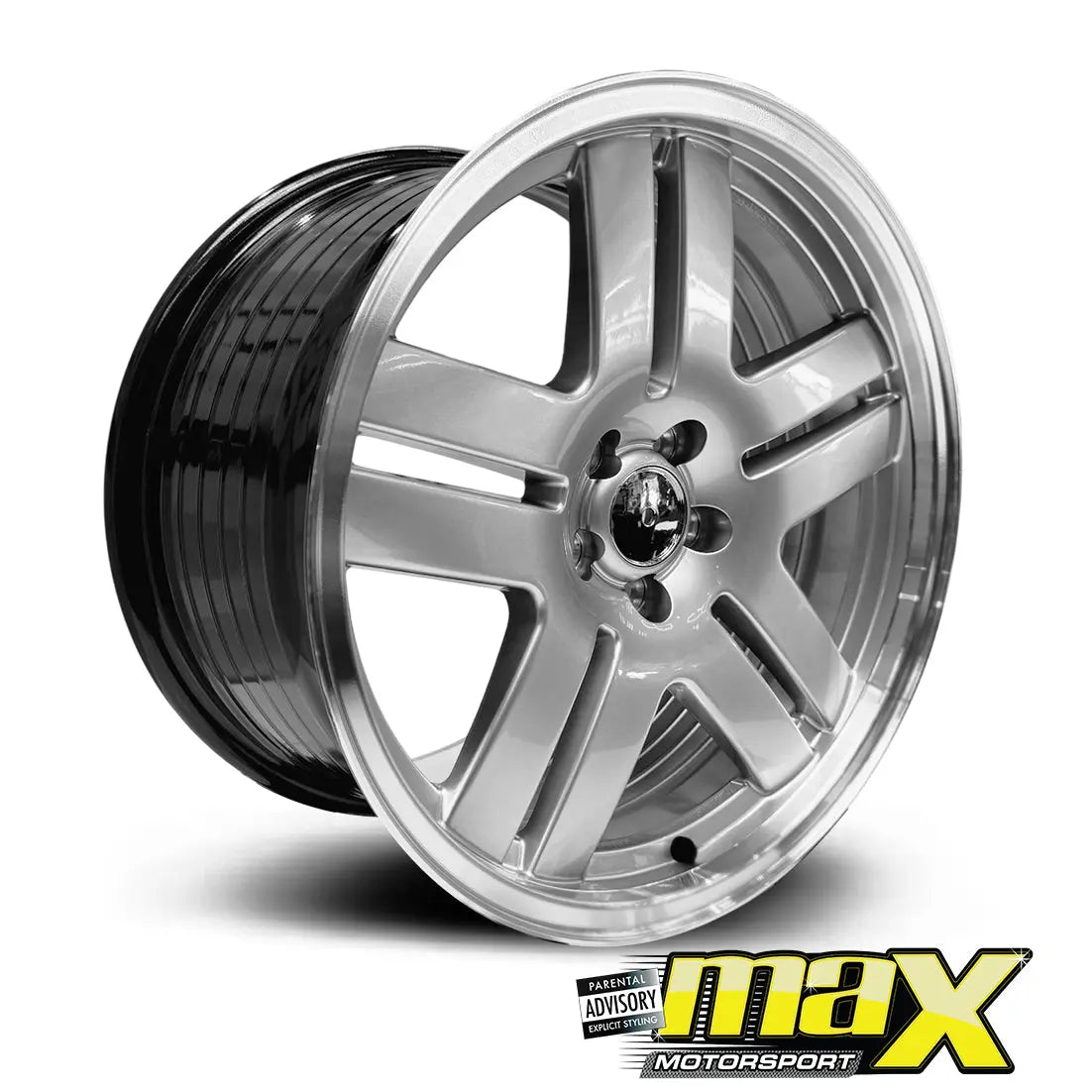 17 Inch Mag Wheel - MX8616-LBD Long Beach Dish Wheel - 5x100 PCD Max Motorsport