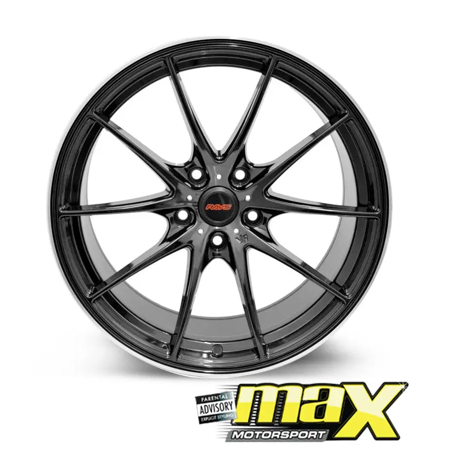 17 Inch Mag Wheel -  MX8822 Rays Style Wheel - 5x114.3 PCD Max Motorsport