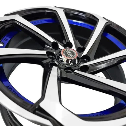 17 Inch Mag Wheel - MX8828-17BL Concave Wheels (4x100/ 4x114.3 PCD) Max Motorsport