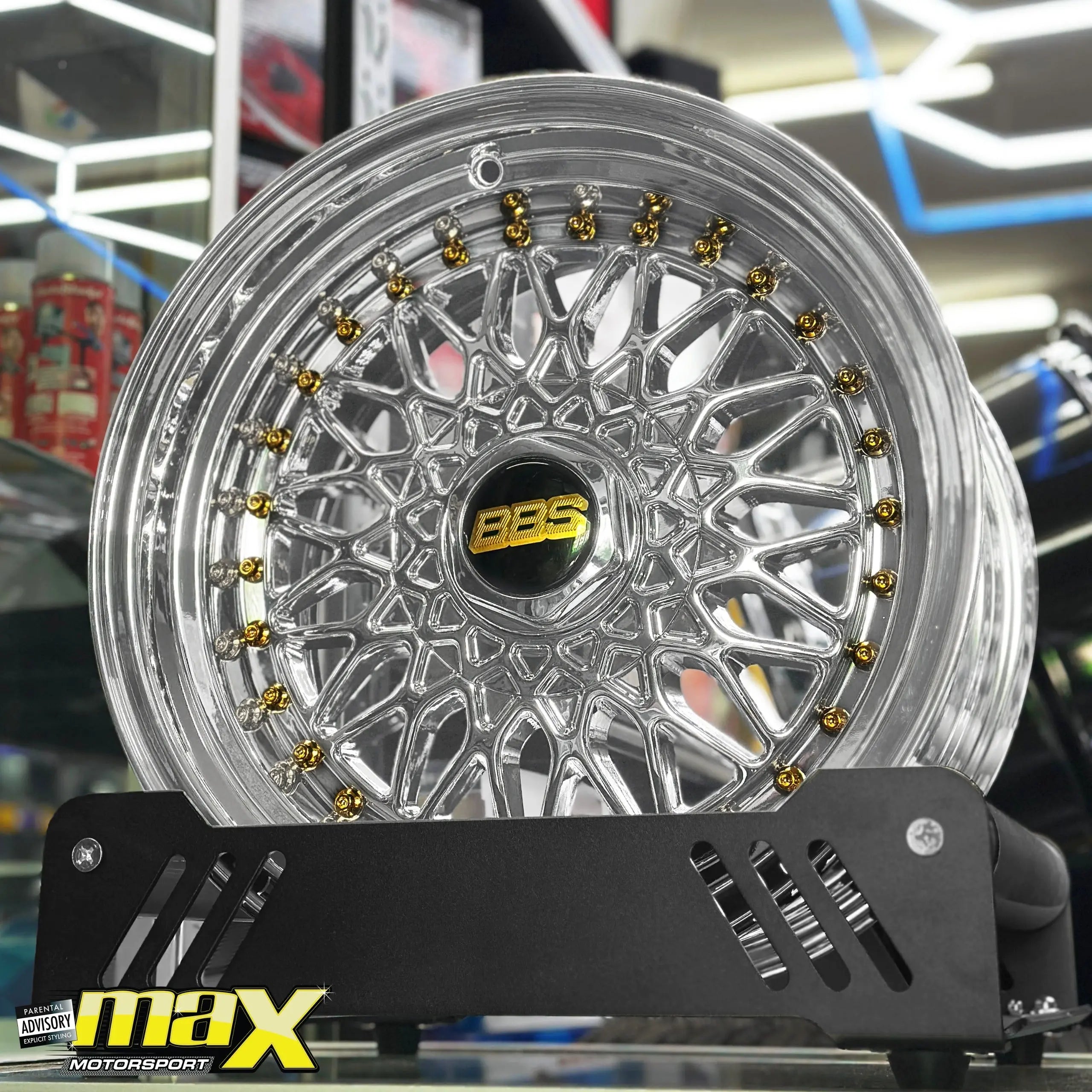 17 Inch Mag Wheel - MXBS01-17 Chrome BSS Wheel - 4x100 / 5x100 PCD ...
