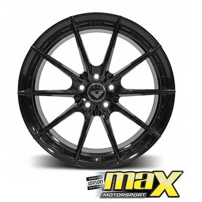 17 Inch Mag Wheel - MXF006 VFX Style Wheel - 5x100 PCD Max Motorsport