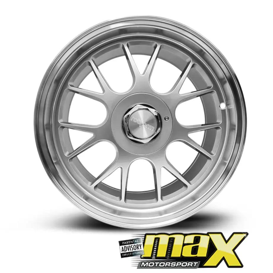 17 Inch Mag Wheel - MXF1217 Rotform Style Wheel (4x100 / 5x100 PCD) Max Motorsport