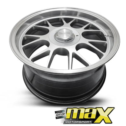 17 Inch Mag Wheel - MXF1217 Rotform Style Wheel (4x100 / 5x100 PCD) Max Motorsport