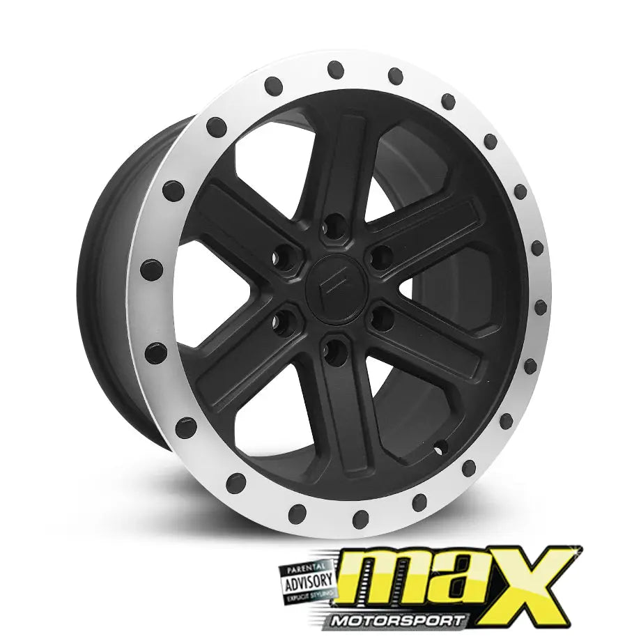 17 Inch Mag Wheel - MXJH224 Bakkie Wheels (6x139.7 PCD) Max Motorsport