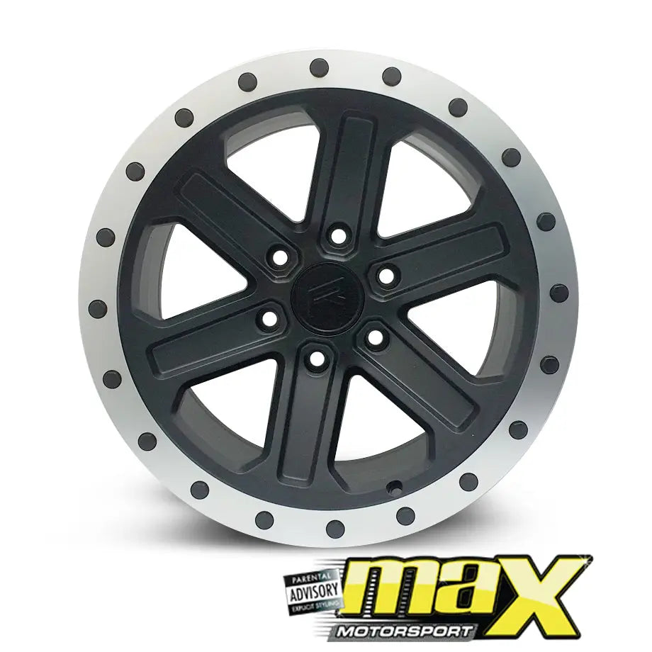 17 Inch Mag Wheel - MXJH224 Bakkie Wheels (6x139.7 PCD) Max Motorsport