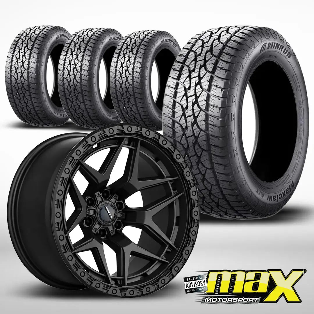17 Inch Mag Wheel - MXKF47-17  Bakkie Wheel & Tyre Combo - 6x139.7 PCD Max Motorsport