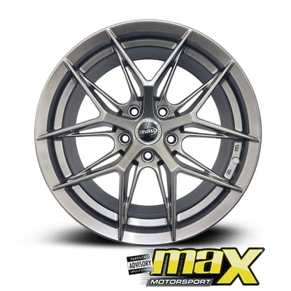 17 Inch Mag Wheel -  MXW033 Wheel - 5x114.3 PCD Max Motorsport