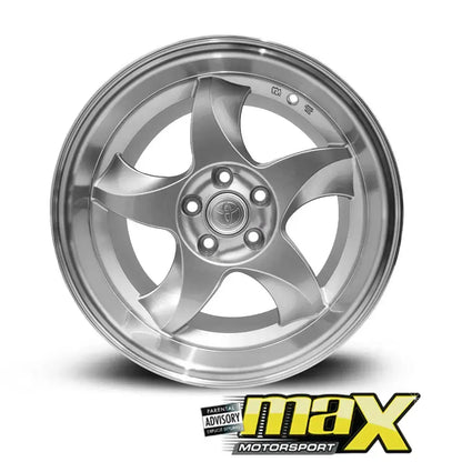 17 Inch Mag Wheel – MX7056-2 Toyota RXI Blade Deep Dish Wheel - 5x100 PCD To Fit Polo Max Motorsport