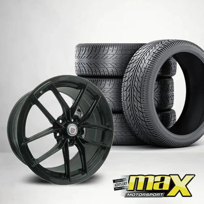 18 Inch MX2469 Superturismo Style Wheel & Tyre Combo (5x113 PCD) Max Motorsport