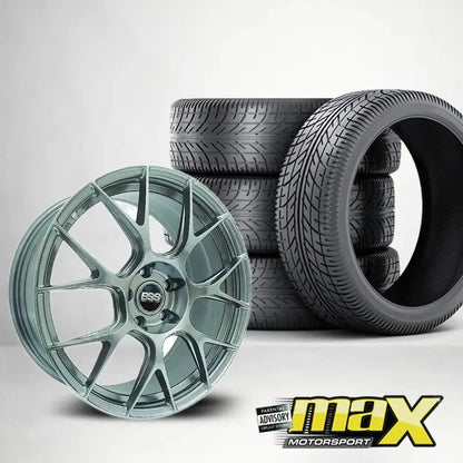 18 Inch MX8389 Golf 7 TCR Style Wheel & Tyre Combo (5x112 PCD) Max Motorsport