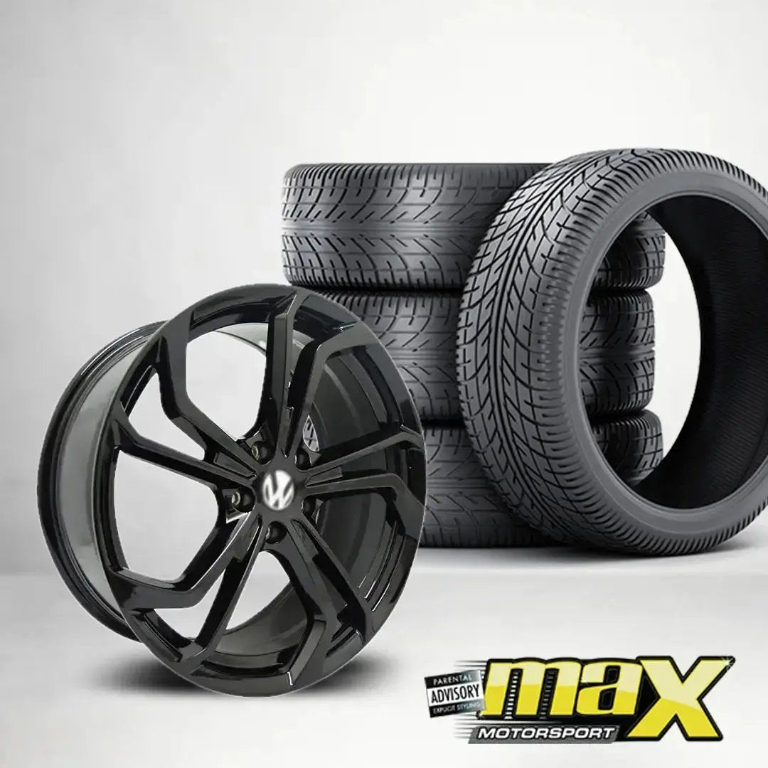 18 Inch MXVW02 T-Cross Style Wheel & Tyre Combo (5x112 PCD) Max Motorsport