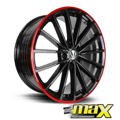 18 Inch Mag Wheel - MX2945-18 MK8 Clubsport Style Wheels - 5x112 PCD Max Motorsport