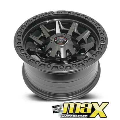 18 Inch Mag Wheel - MXJT127-8 Bakkie Wheels (6x139.7 PCD) Max Motorsport