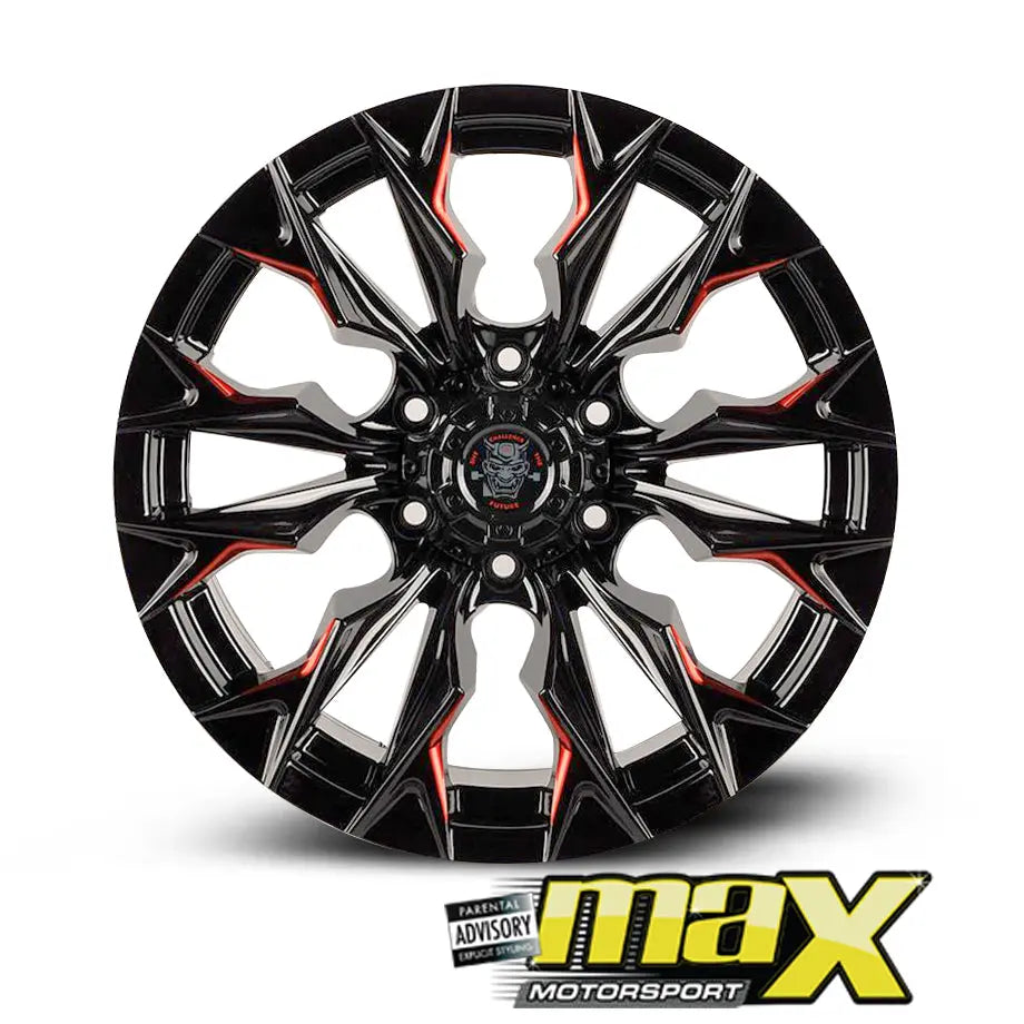 18 Inch Mag Wheel - MXJT227-8 Bakkie Wheel (6x139.7 PCD) Max Motorsport
