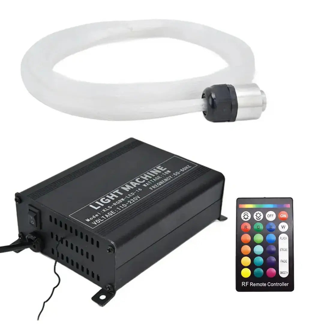 18W App Control Car Roof Fiber Optic Starry Light Kit - 300 Stars Max Motorsport