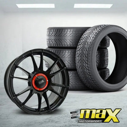 19 Inch MX9713 Ultraleggera Style Wheel & Tyre Combol - 5x100 / 5x112 PCD Max Motorsport