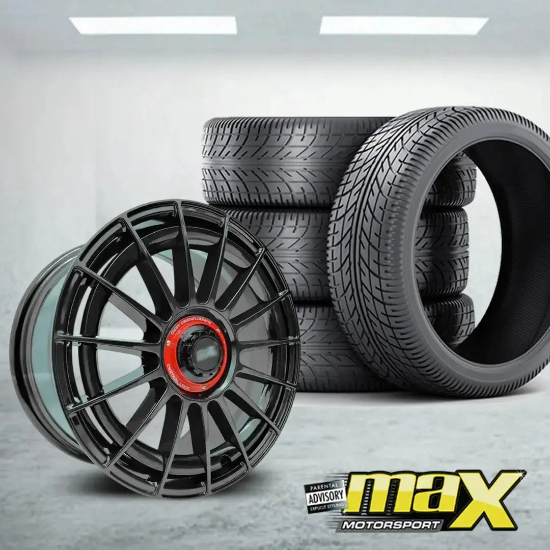 19 Inch MX9826 Indy HLT Style Wheel & Tyre Combol - 5x100 / 5x112 PCD Max Motorsport
