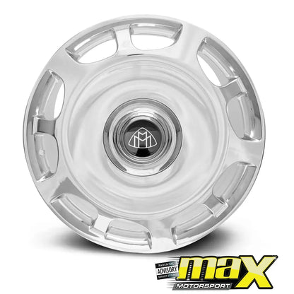 19 Inch Mag Wheel - MX3212NW Chrome Maybach Style Wheel - 5x112 PCD (Narrow & Wide) Max Motorsport