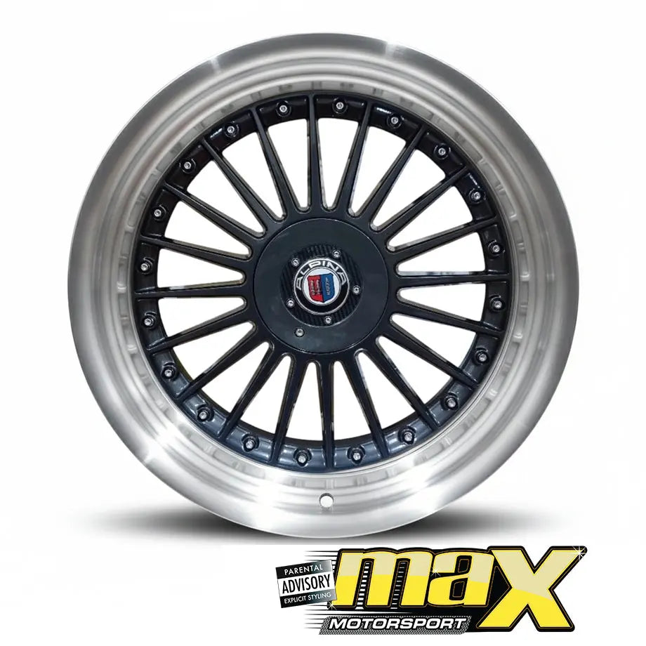 19 Inch Mag Wheel - MX9670-NW Alpin Style Wheel Narrow & Wide (5x112 / 5x120 PCD) Max Motorsport