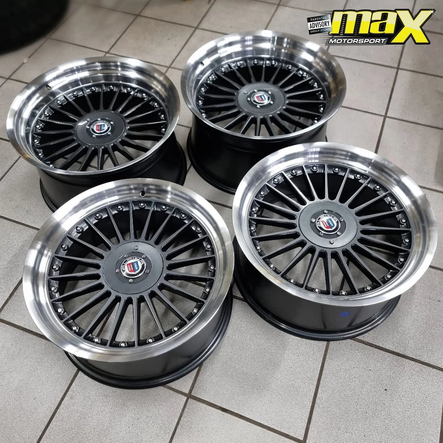 19 Inch Mag Wheel - MX9670-NW Alpin Style Wheel Narrow & Wide (5x112 / 5x120 PCD) Max Motorsport